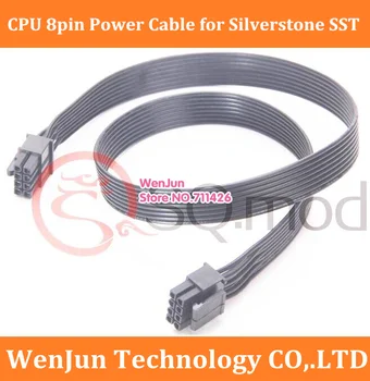 100% Высококачественный 60-сантиметровый Модульный кабель питания материнской платы CPU 8Pin-8 (4 + 4)-Pin для серии Silverstone SST