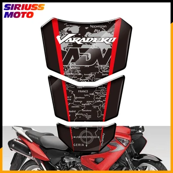 3D Наклейка Протектора Бака Мотоцикла из смолы для Honda Varadero XL 125 250 1000