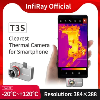 InfiRay T3S тепловизионная камера для телефонов с интерфейсом Android Type C