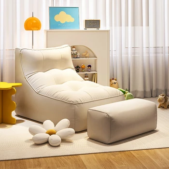Диваны для спальни с откидывающейся спинкой, Расслабляющий Многофункциональный удобный современный диван, Белые односпальные Кровати, мебель в стиле Хогвартс