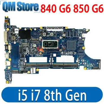 Для HP EliteBook 840 G6 850 G6 Материнская плата ноутбука I5-8265U I5-8365U I7-8550U процессор L62759-601 L62758-601 6050A3022501-MB-A01