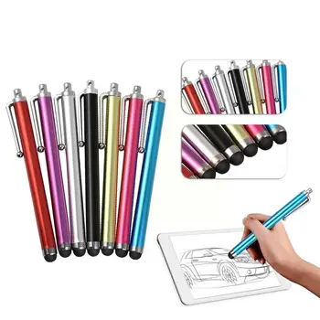 Емкостная ручка Kugelschreiber Для смартфонов Разных цветов с емкостным экраном, Универсальный Стилус, Металлический H8z0
