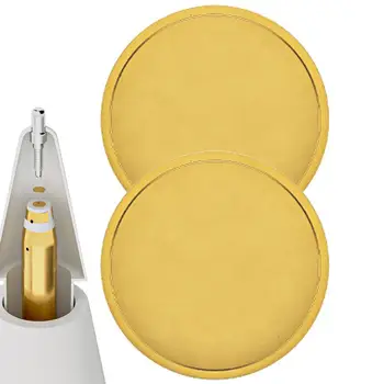 Металлический износостойкий лист с медным сердечником, Сменный Маленький золотой щиток, Колонка для стилуса, Защитная накладка для карандаша