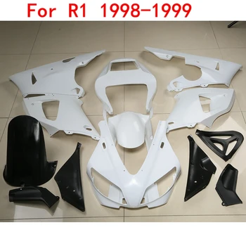 Мотоцикл Неокрашенный ABS Обтекатель кузова для Yamaha YZF R1 YZF-R1 1998-2011 1999 2000 2001