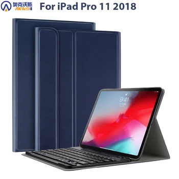 Чехол-клавиатура для 2018 ipad Pro 11 с беспроводной клавиатурой, Folio Funda для ipad Mini 4, Магнитная кожаная крышка